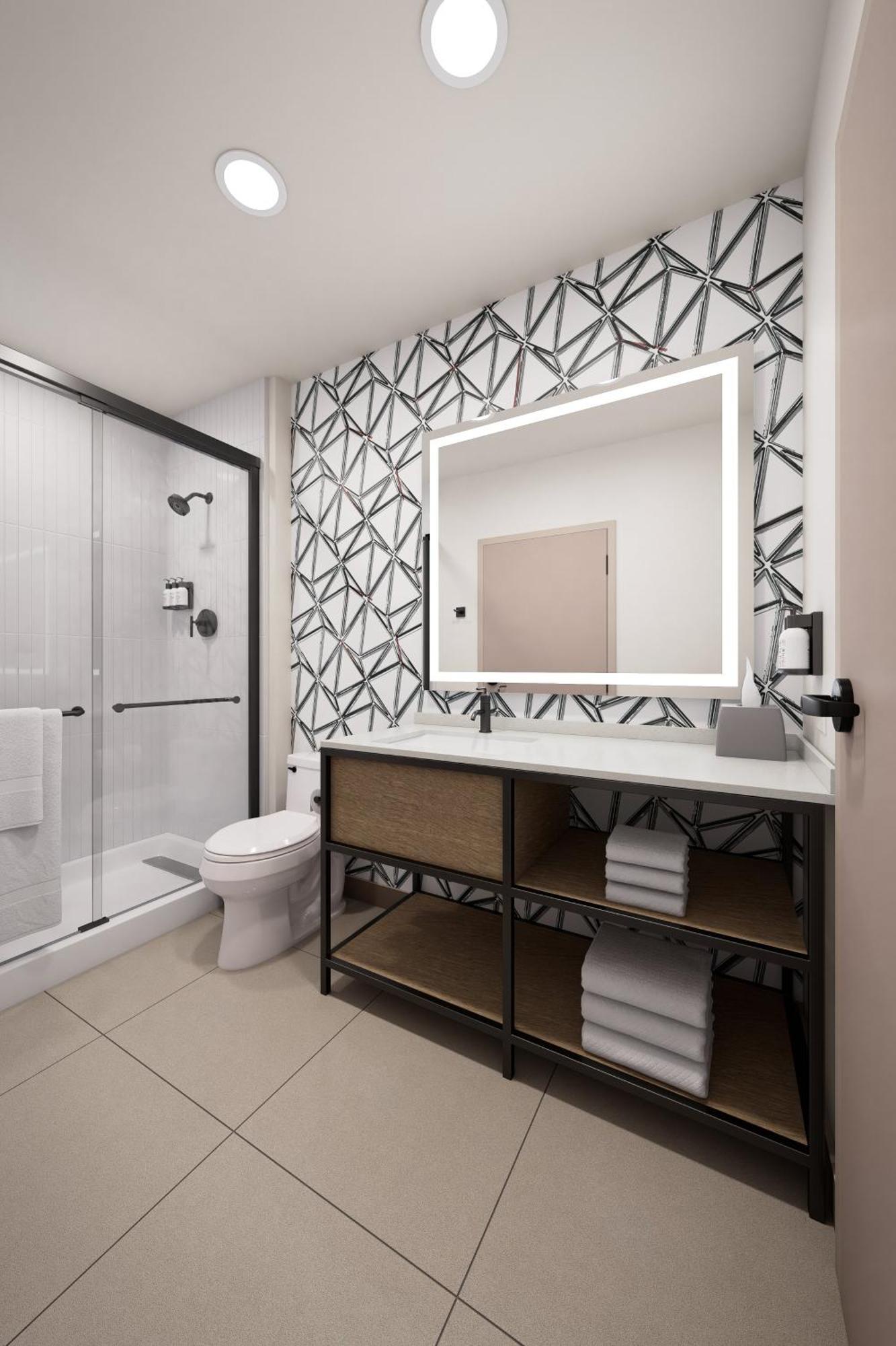 Studio Queen Suite with Two Queen Beds and City View